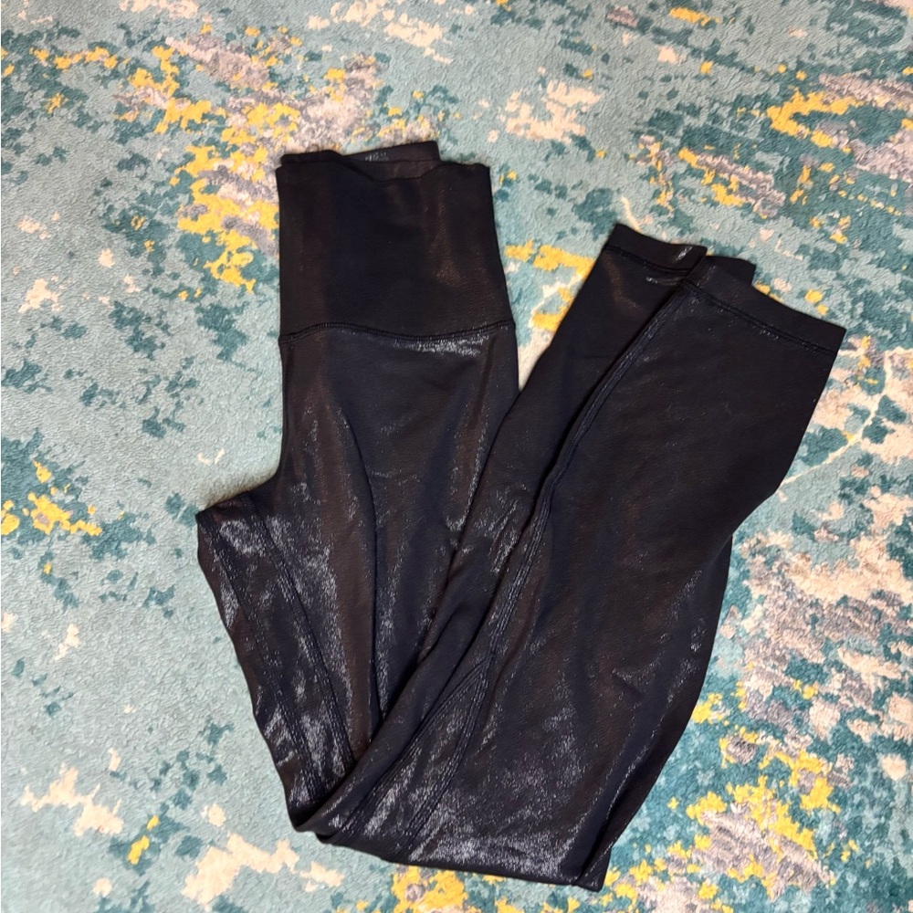 Lululemon align Black Shiny Leggings